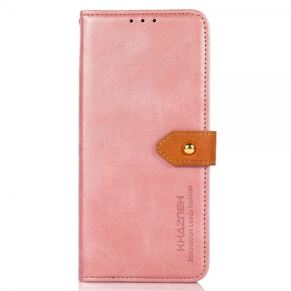 iPhone 14 Plus Etui med Flipp Rosegull