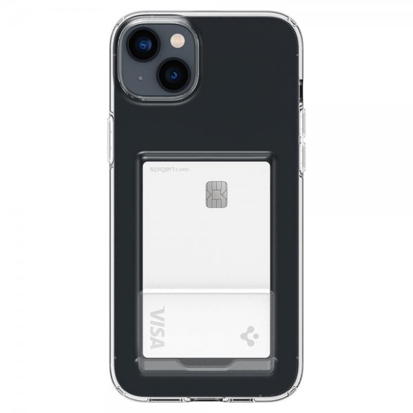 Spigen iPhone 14 Plus Deksel Crystal Slot Crystal Clear