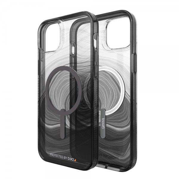 Gear4 iPhone 14 Plus Deksel Milan Snap Black Swirl