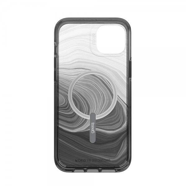 Gear4 iPhone 14 Plus Deksel Milan Snap Black Swirl