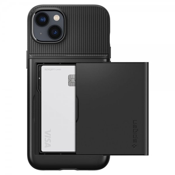Spigen iPhone 14 Plus Deksel Slim Armor CS Svart