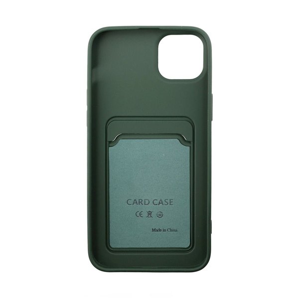 iPhone 14 Deksel Kortholder Grønn