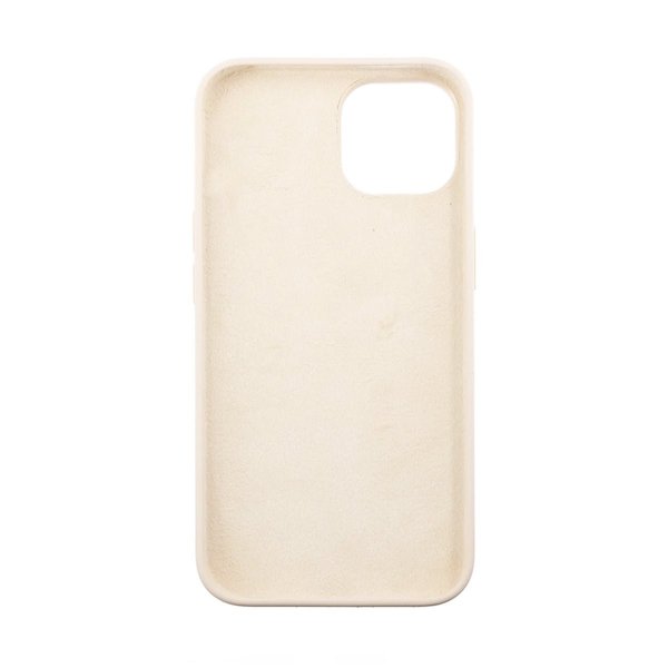 Rvelon iPhone 14 Deksel Silikon Sandrosa