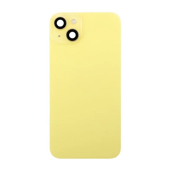 iPhone 14 Plus Baksideglass Komplett - Gul