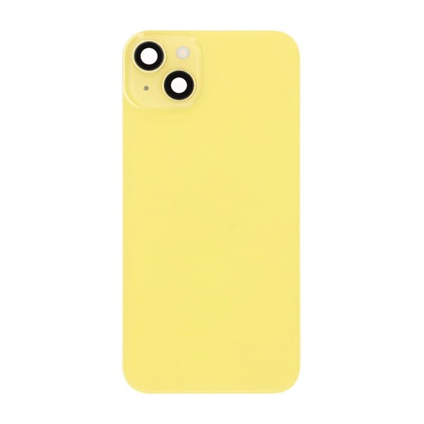 iPhone 14 Plus Bakside Glass Komplett OEM - Gul