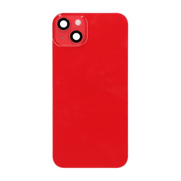 iPhone 14 Plus Baksideglass Komplett OEM - Rød
