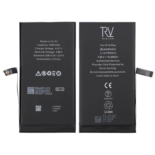 iPhone 14 Plus Batteri Høy Kvalitet