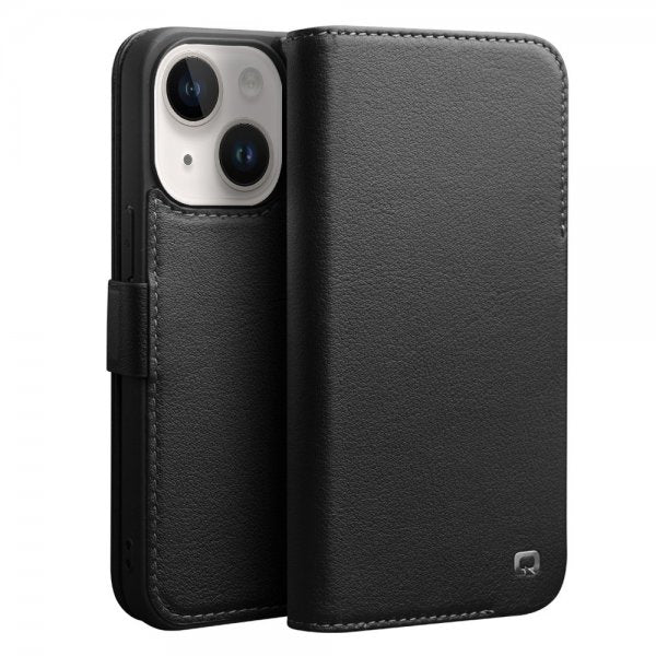 Qialino iPhone 14 Plus Etui Svart