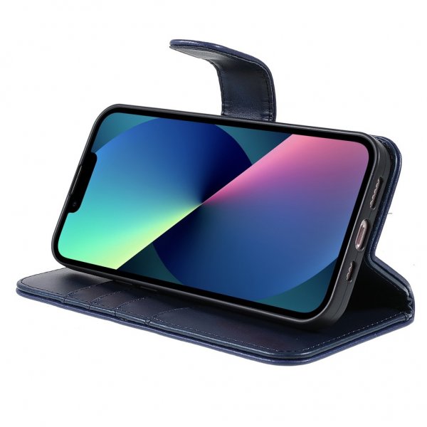 Nordic Covers iPhone 14 Plus Etui Essential Leather Heron Blue