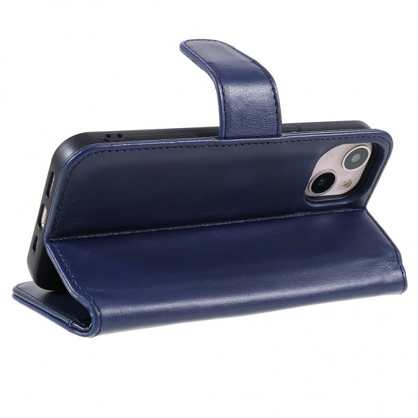 Nordic Covers iPhone 14 Plus Etui Essential Leather Heron Blue