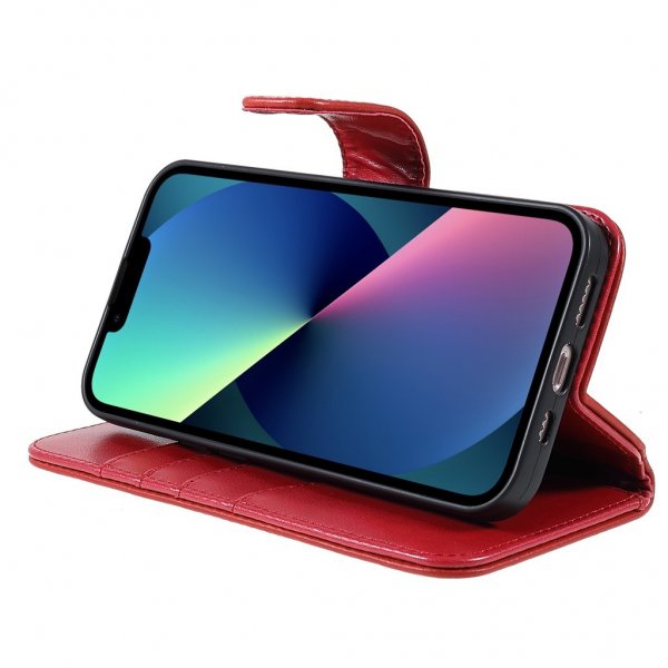 Nordic Covers iPhone 14 Plus Etui Essential Leather Poppy Red