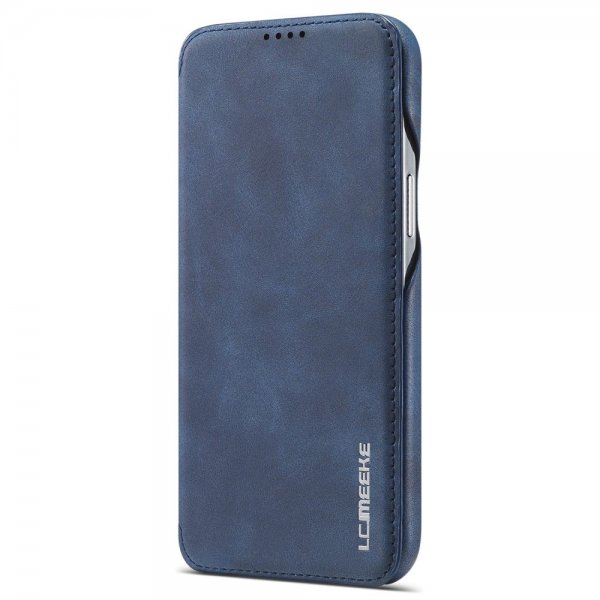 Lc.Imeeke iPhone 14 Plus Etui Flip Blå