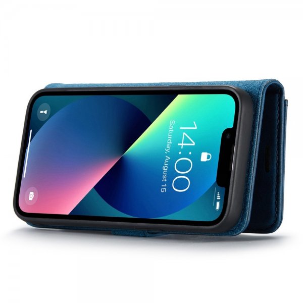 Dg.Ming iPhone 14 Plus Etui Avtagbart Deksel Blå