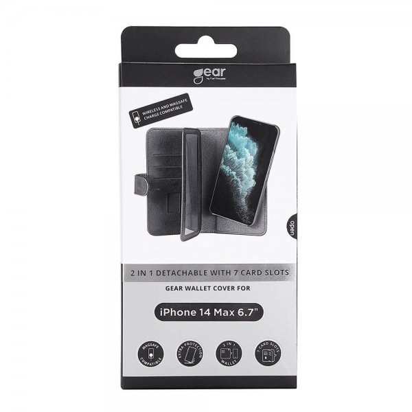Gear iPhone 14 Plus Etui MagSeries Svart