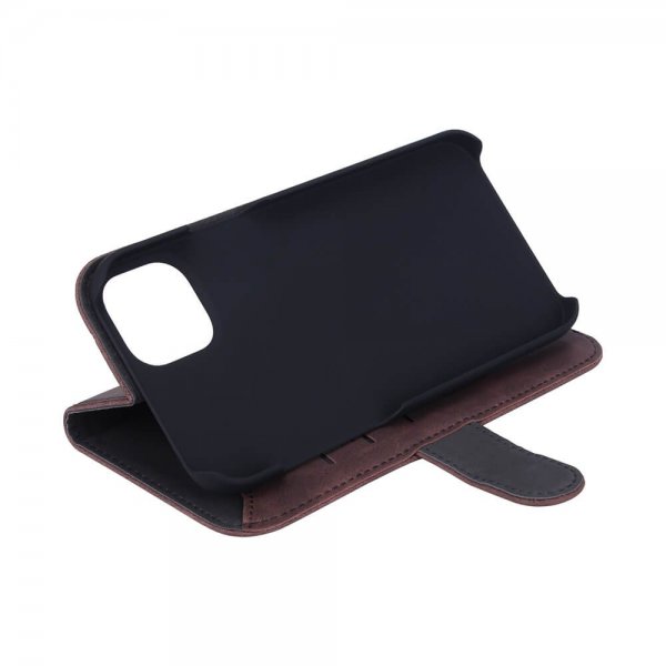 Gear iPhone 14 Plus Etui med Kortlomme Brun