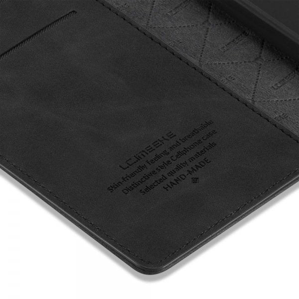 Lc.Imeeke iPhone 14 Plus Etui med Kortlomme flipp Svart