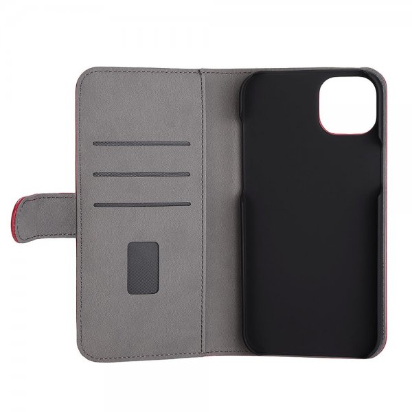 Gear iPhone 14 Plus Etui med Kortlomme Rød
