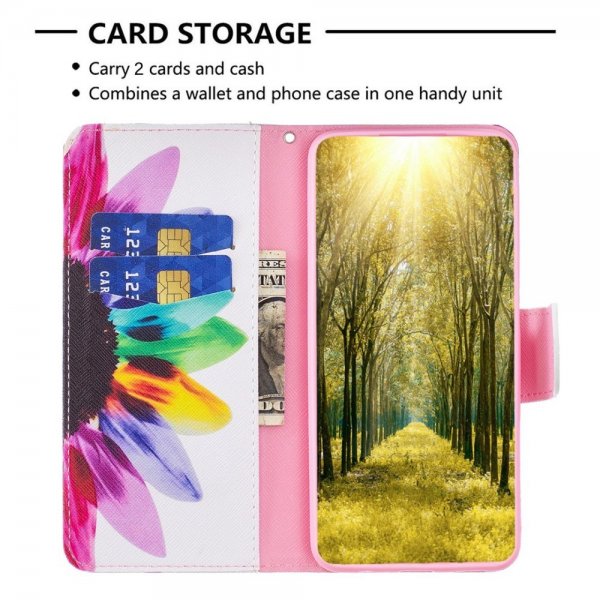 iPhone 14 Plus Etui Motiv Fargerik Blad