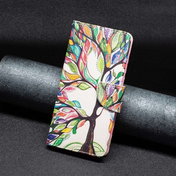 iPhone 14 Plus Etui Motiv Fargerik Tre