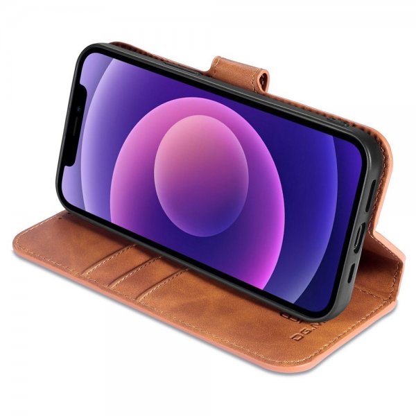 Dg.Ming iPhone 14 Plus Etui Retro Brun