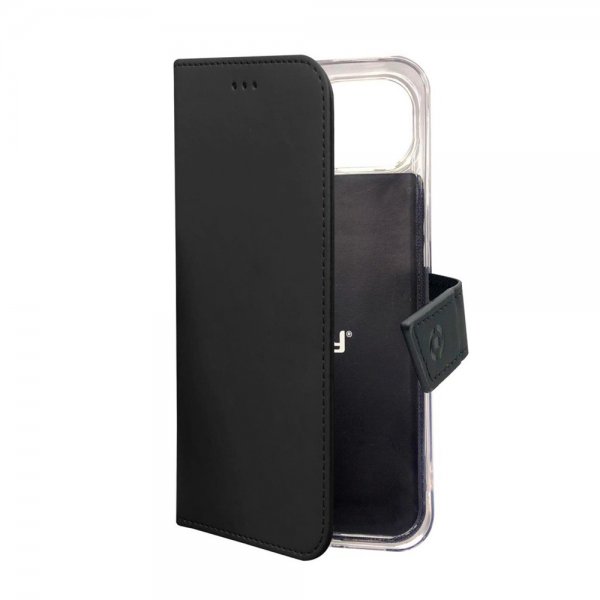Celly iPhone 14 Plus Etui Wally Wallet Case Svart