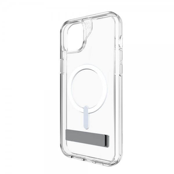 Zagg iPhone 14 Plus/iPhone 15 Plus Deksel Crystal Palace Snap Kickstand Clear