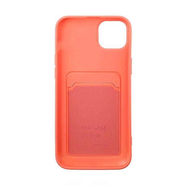 iPhone 14 Plus Deksel Kortholder Oransje