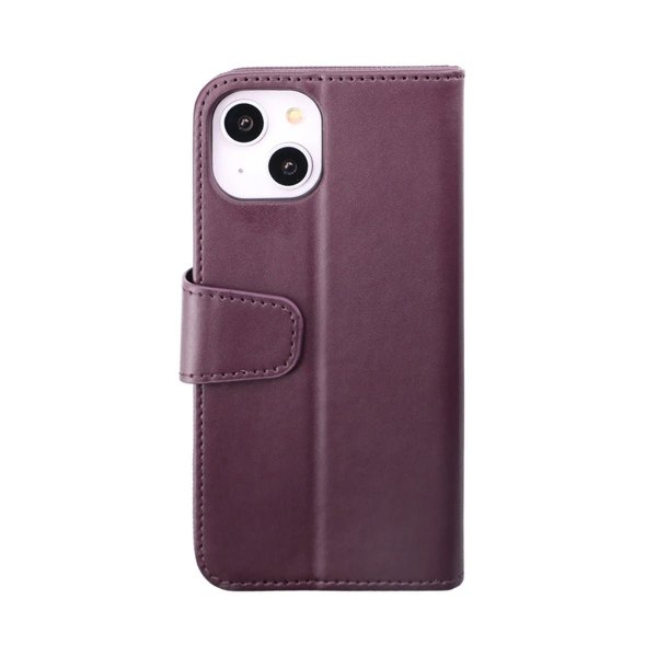 Rvelon iPhone 14 Plus Etui Utbrettbar Kortlomme Lilla