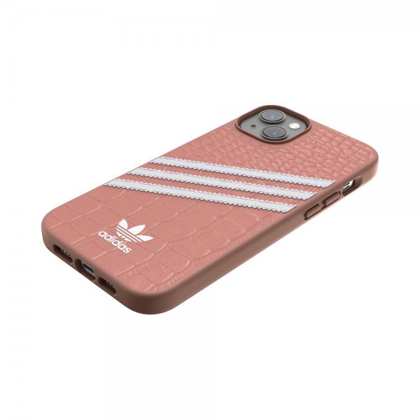 Adidas iPhone 14 Plus Deksel 3 Stripes Snap Case Alligator Pink