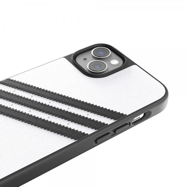 Adidas iPhone 14 Plus Deksel 3 Stripes Snap Case Hvit Svart