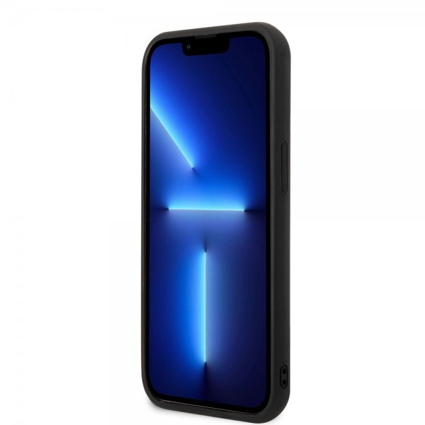 Karl Lagerfeld iPhone 14 Plus Deksel 3D Rubber Karl & Choupette Svart