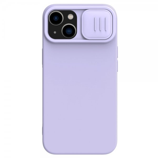 Nillkin iPhone 14 Plus Deksel CamShield Silky MagSafe Lilla