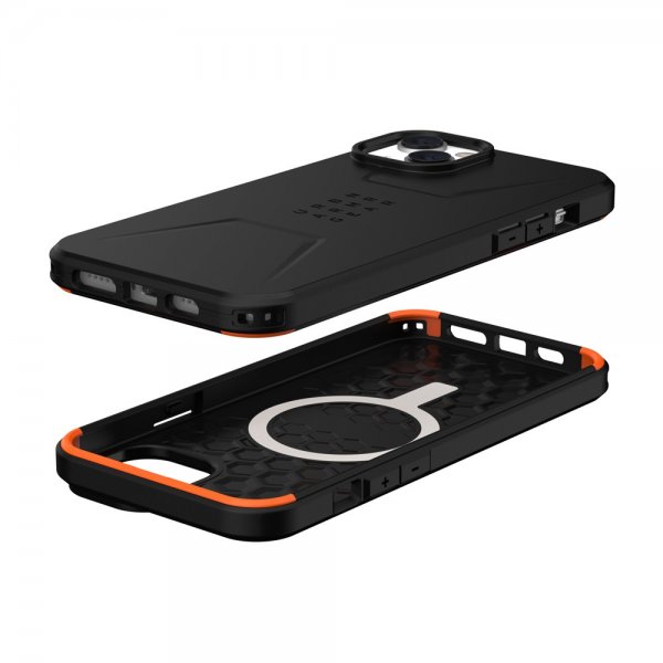 Urban Armor Gear (UAG) iPhone 14 Plus Deksel Civilian MagSafe Svart
