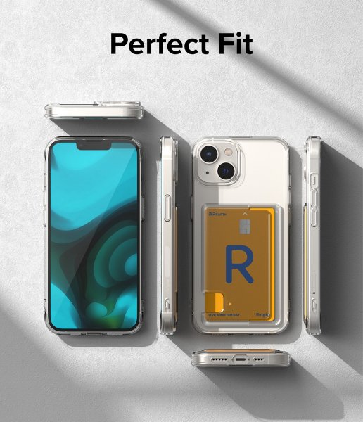 Ringke iPhone 14 Plus Deksel Fusion Card Clear