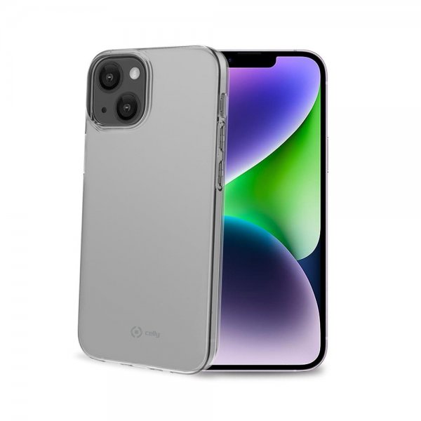 Celly iPhone 14 Plus Deksel GELSKIN Transparent