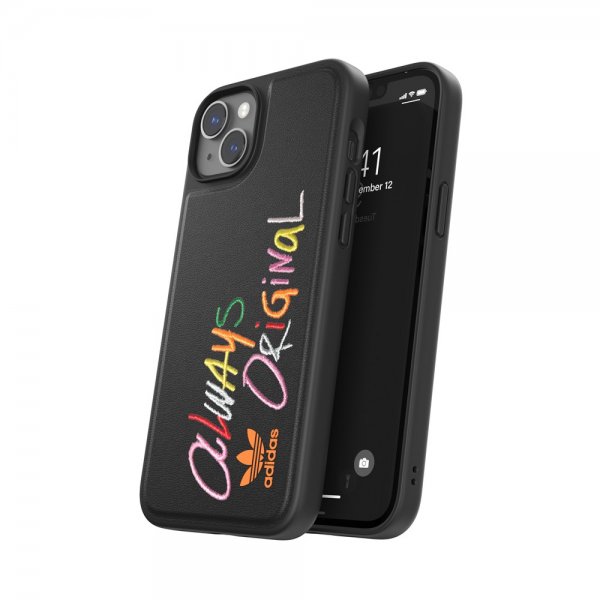Adidas iPhone 14 Plus Deksel Inlay Embroidery Case Colourful