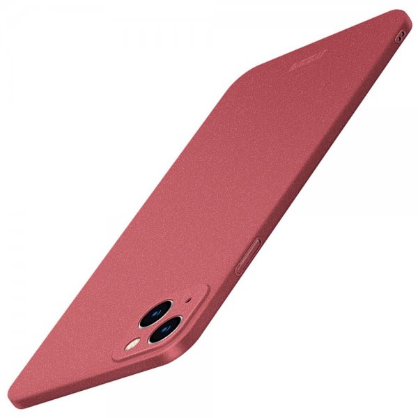 Mofi iPhone 14 Plus Deksel Matte Shield Rød
