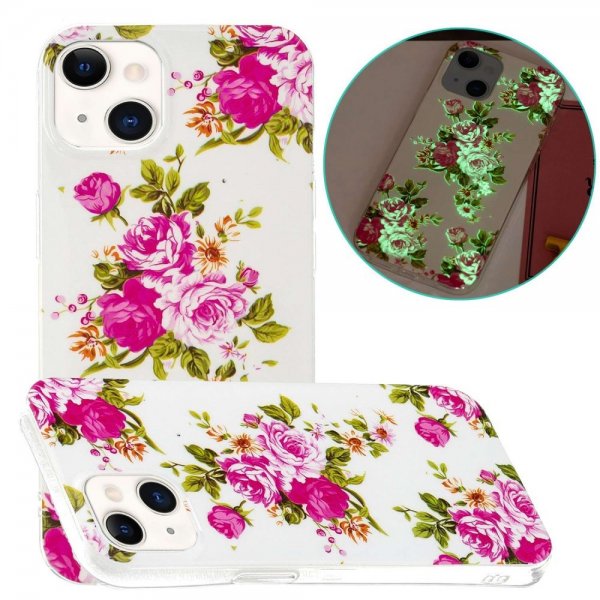 iPhone 14 Plus Deksel Motiv Rosa Rosor