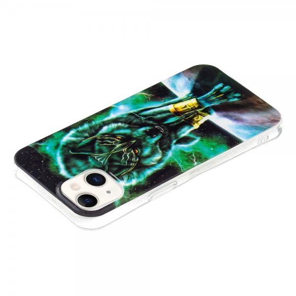 iPhone 14 Plus Deksel Motiv Ulv