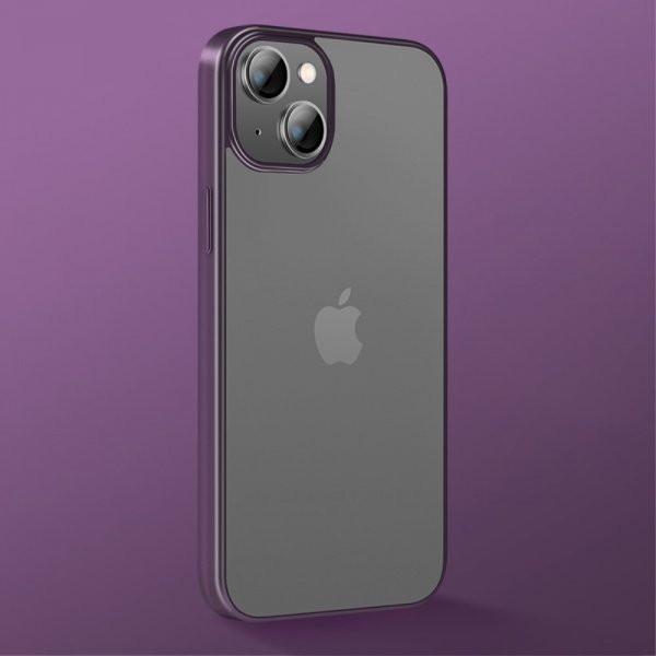 X-Level iPhone 14 Plus Deksel Nature Color Series Lilla