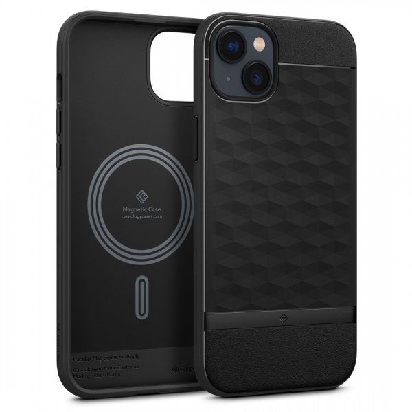 Caseology iPhone 14 Plus Deksel Parallax Mag Matte Black