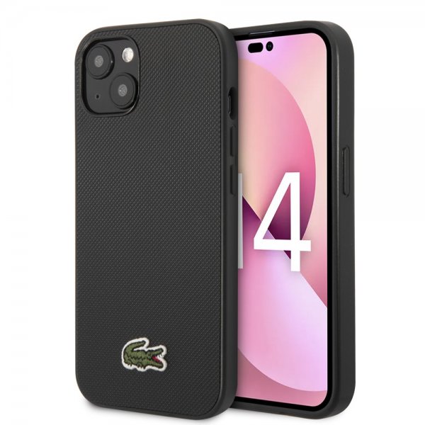 Lacoste iPhone 14 Plus Deksel Petit Pique Logo Svart