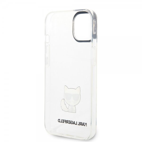 Karl Lagerfeld iPhone 14 Plus Deksel Printed Choupette Transparent