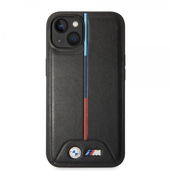 BMW iPhone 14 Plus Deksel Tikattu Svart