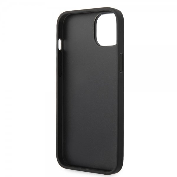 Karl Lagerfeld iPhone 14 Plus Deksel Saffiano Monogram Svart