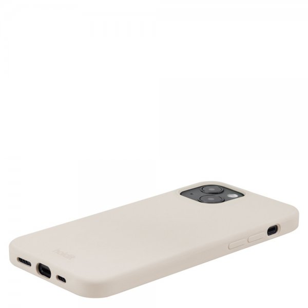 holdit iPhone 14 Plus Deksel Silikon Light Beige