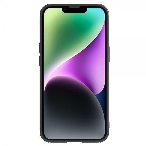 Nillkin iPhone 14 Plus Deksel Synteettinen Kuitu Svart
