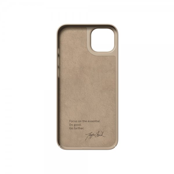 Nudient iPhone 14 Plus Deksel Thin Case MagSafe Clay Beige