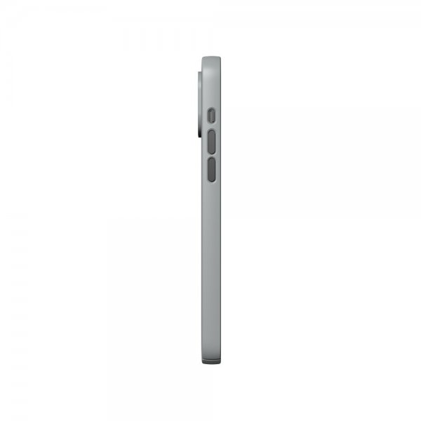 Nudient iPhone 14 Plus Deksel Thin Case MagSafe Concrete Grey