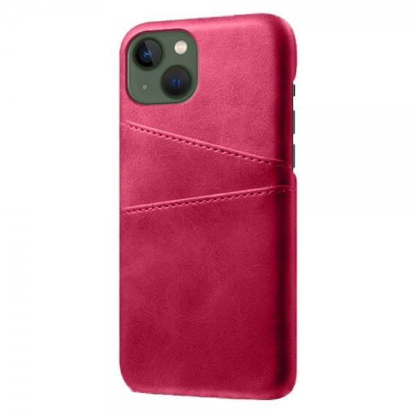 iPhone 14 Plus Deksel To Kortlommer Magenta